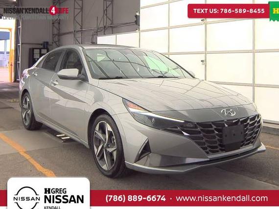 HYUNDAI ELANTRA 2021 5NPLN4AG9MH020290 image