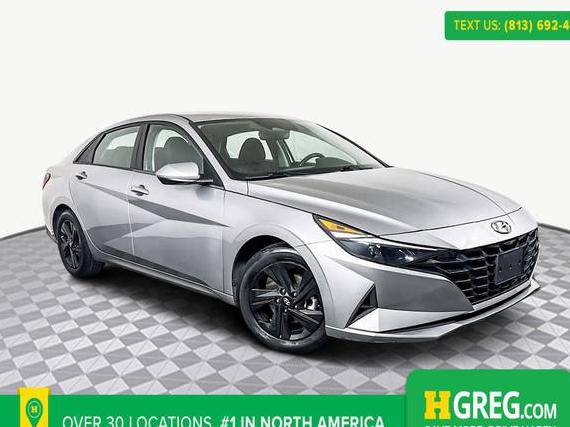 HYUNDAI ELANTRA 2021 5NPLM4AG1MH001414 image