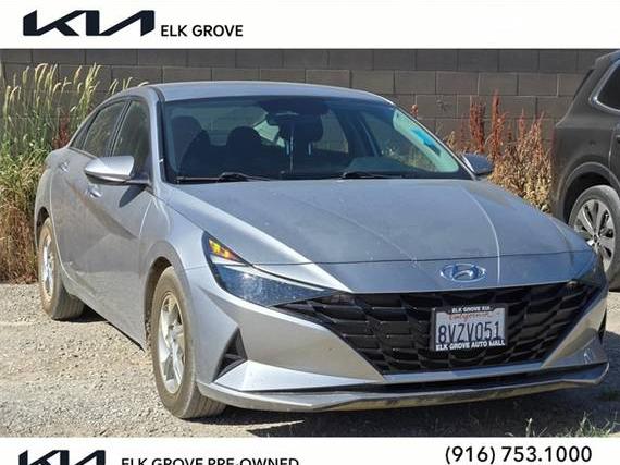 HYUNDAI ELANTRA 2021 5NPLL4AG7MH015661 image