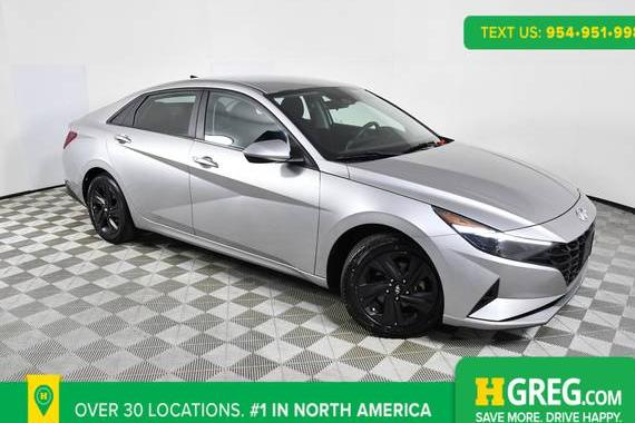 HYUNDAI ELANTRA 2021 5NPLM4AG6MH001294 image