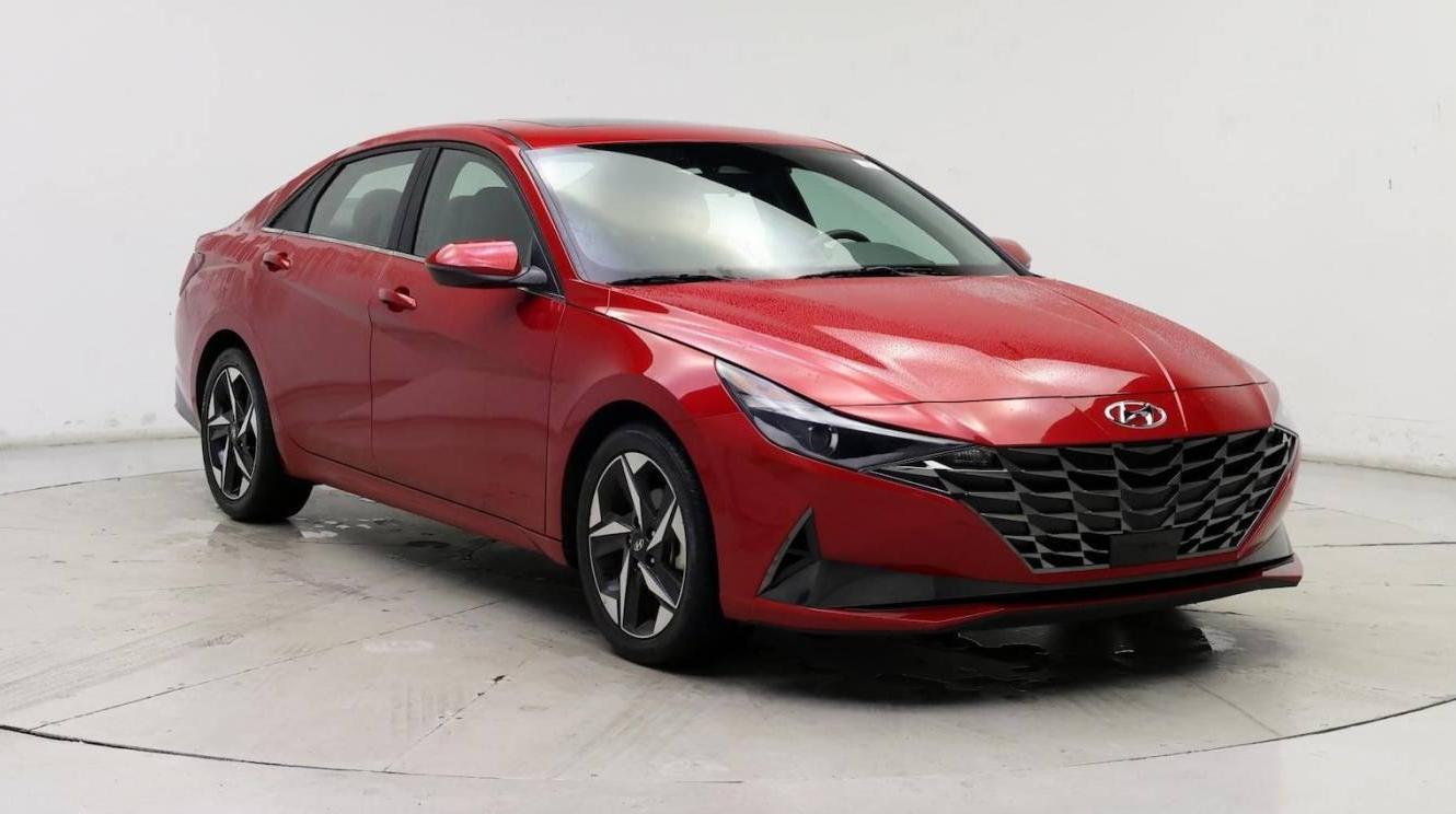 HYUNDAI ELANTRA 2021 5NPLN4AG7MH028727 image