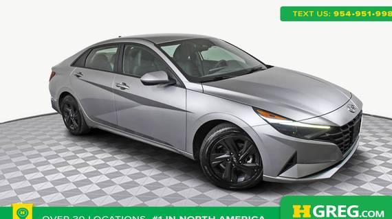 HYUNDAI ELANTRA 2021 5NPLM4AG1MH001588 image