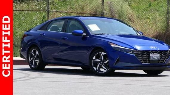 HYUNDAI ELANTRA 2021 5NPLP4AG2MH008993 image