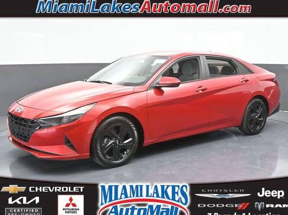 HYUNDAI ELANTRA 2021 5NPLM4AG7MH011543 image