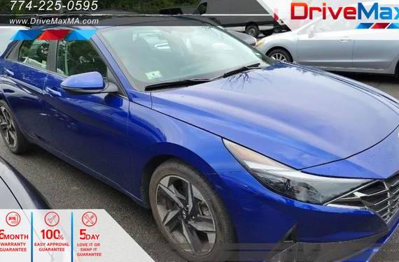 HYUNDAI ELANTRA 2021 5NPLP4AG1MH025459 image