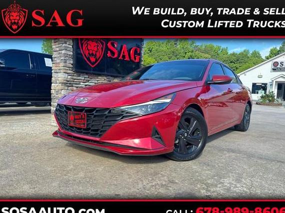 HYUNDAI ELANTRA 2021 5NPLM4AG2MH012048 image