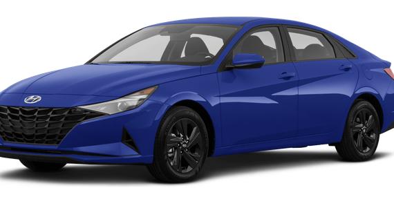 HYUNDAI ELANTRA 2021 5NPLN4AGXMH027314 image