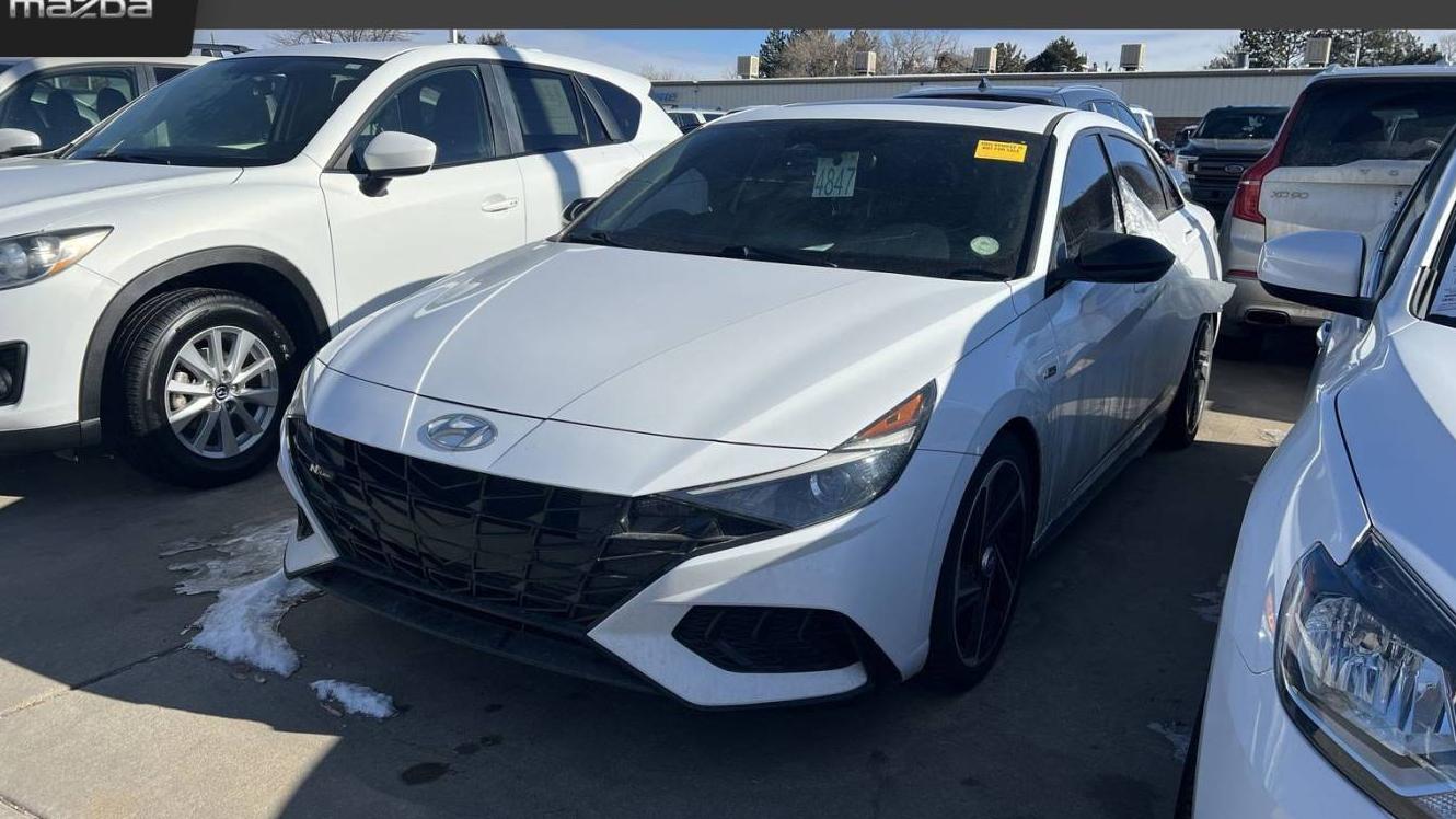 HYUNDAI ELANTRA 2021 KMHLR4AF9MU202021 image