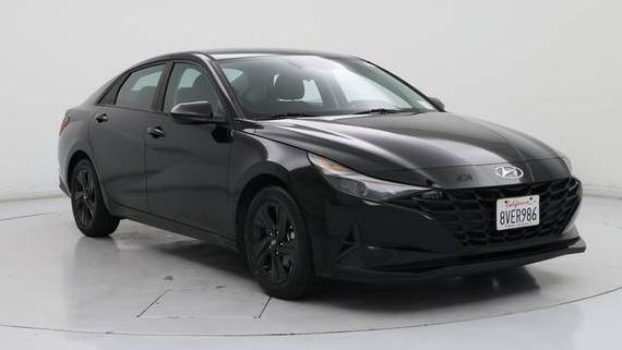 HYUNDAI ELANTRA 2021 5NPLM4AG8MH001605 image