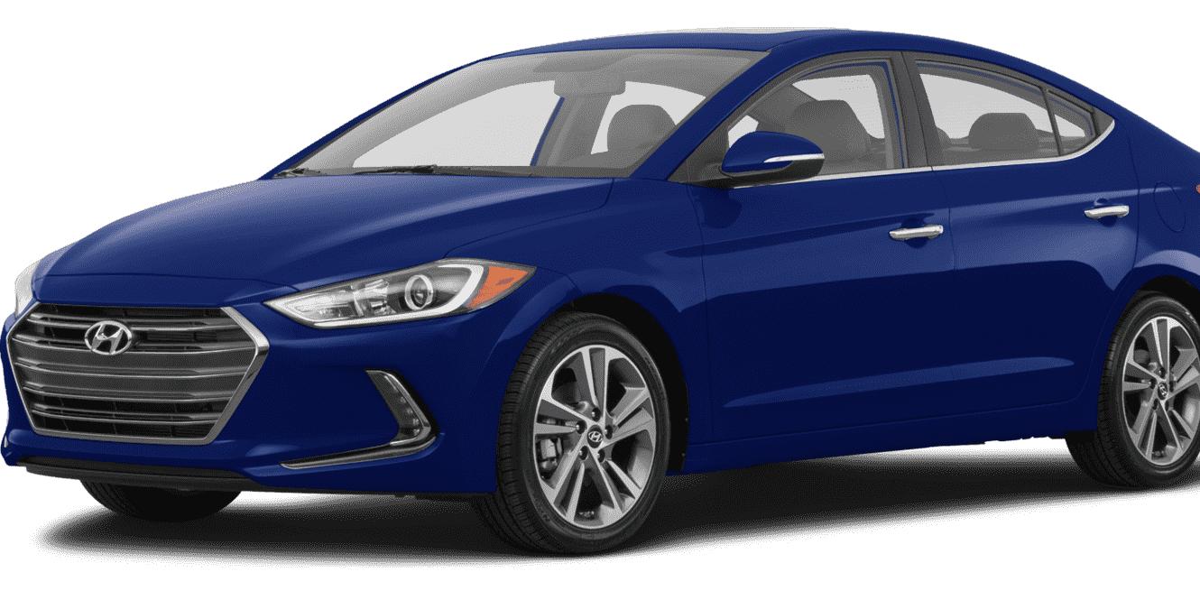 HYUNDAI ELANTRA 2017 KMHD84LF8HU106410 image