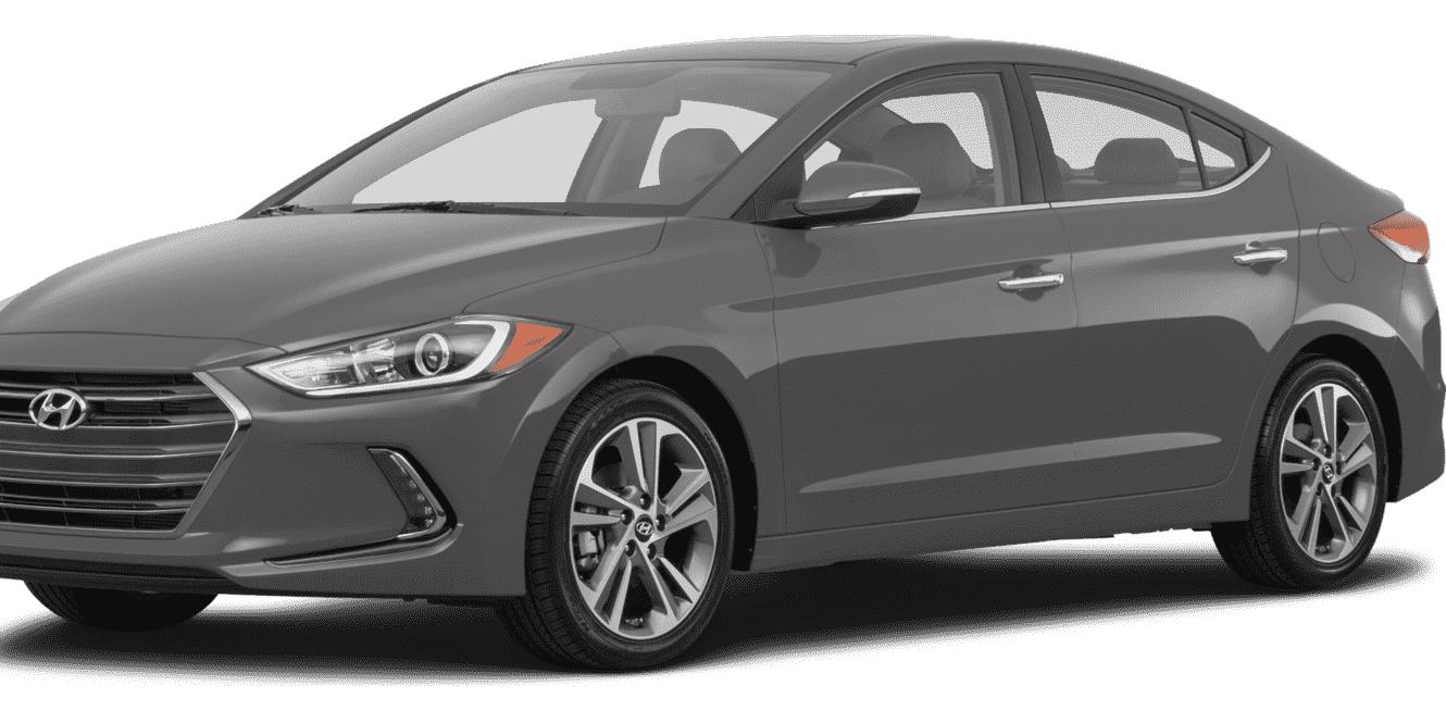 HYUNDAI ELANTRA 2017 KMHD84LF6HU148817 image