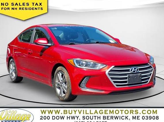 HYUNDAI ELANTRA 2017 KMHD84LF0HU352545 image