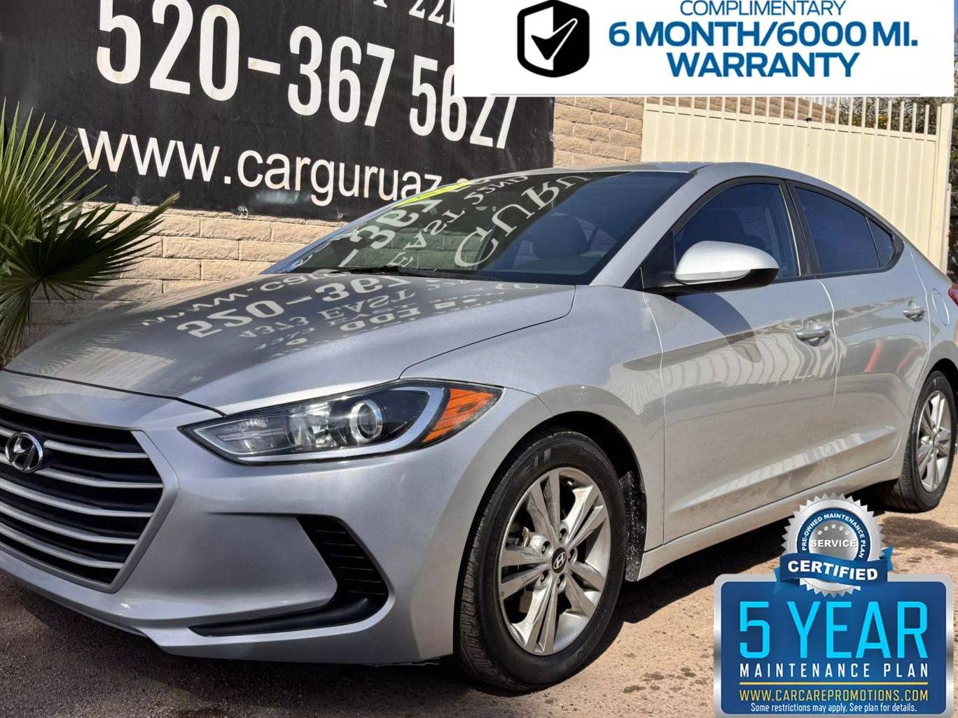 HYUNDAI ELANTRA 2017 5NPD84LF7HH128574 image