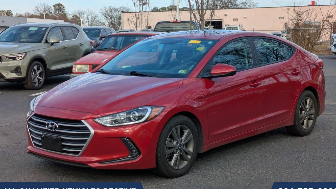 HYUNDAI ELANTRA 2017 5NPD84LF6HH184134 image