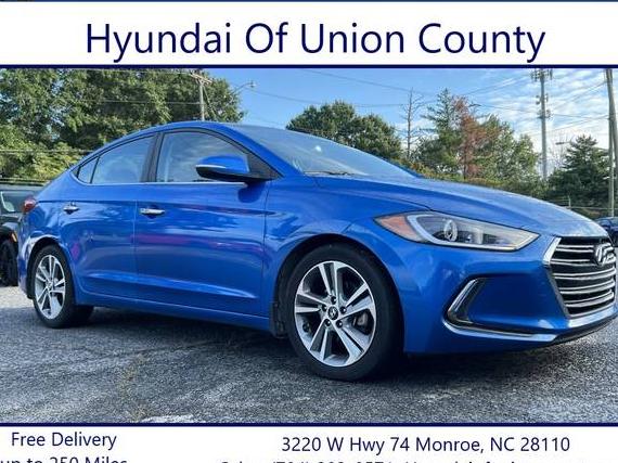 HYUNDAI ELANTRA 2017 KMHD84LF1HU281162 image