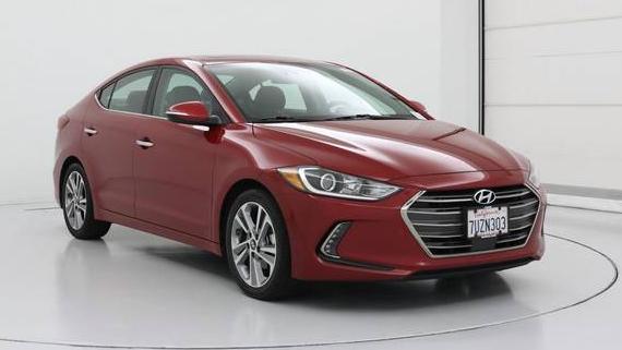 HYUNDAI ELANTRA 2017 KMHD84LF0HU160655 image