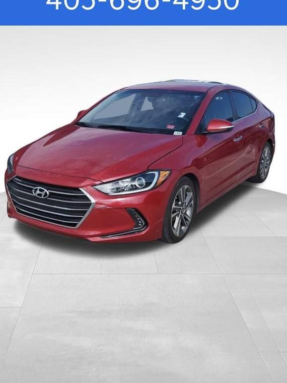HYUNDAI ELANTRA 2017 5NPD84LF4HH024656 image