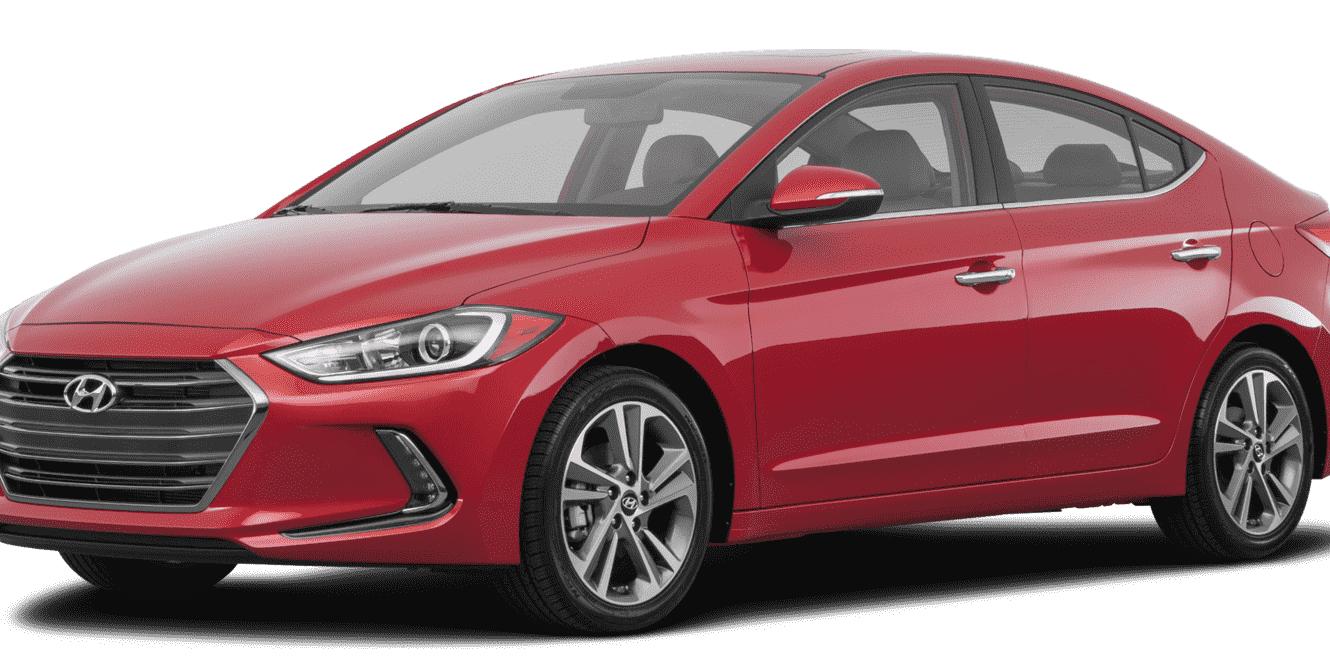 HYUNDAI ELANTRA 2017 KMHD84LF1HU073587 image