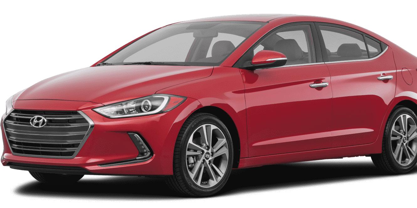 HYUNDAI ELANTRA 2017 KMHD84LF4HU195201 image