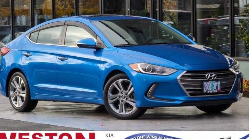 HYUNDAI ELANTRA 2017 KMHD84LF1HU223651 image