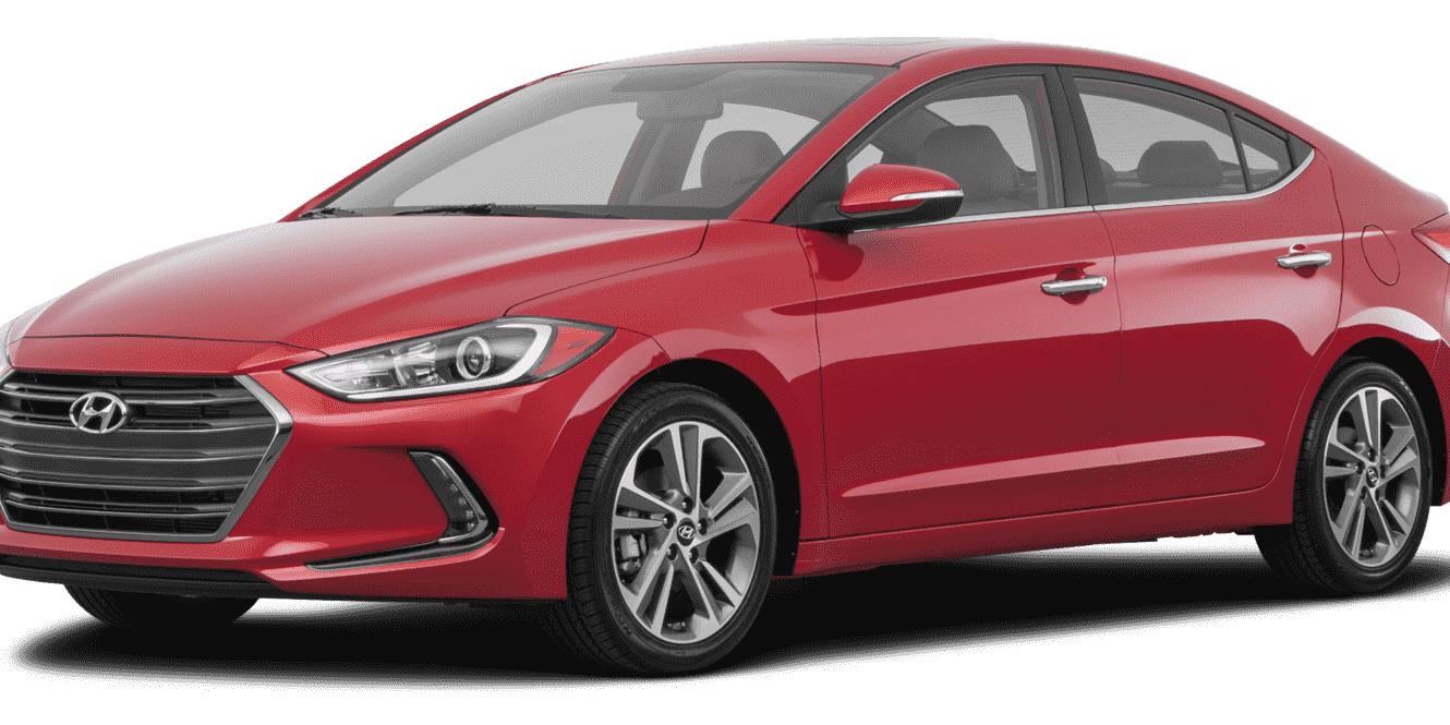 HYUNDAI ELANTRA 2017 KMHD84LF9HU075331 image