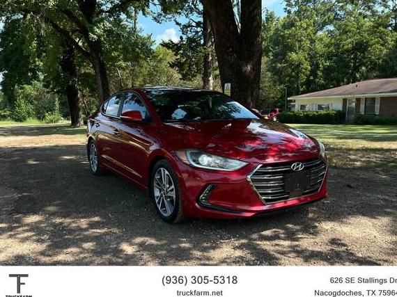 HYUNDAI ELANTRA 2017 KMHD84LF2HU284975 image HYUNDAI ELANTRA 2017 KMHD84LF2HU284975 image