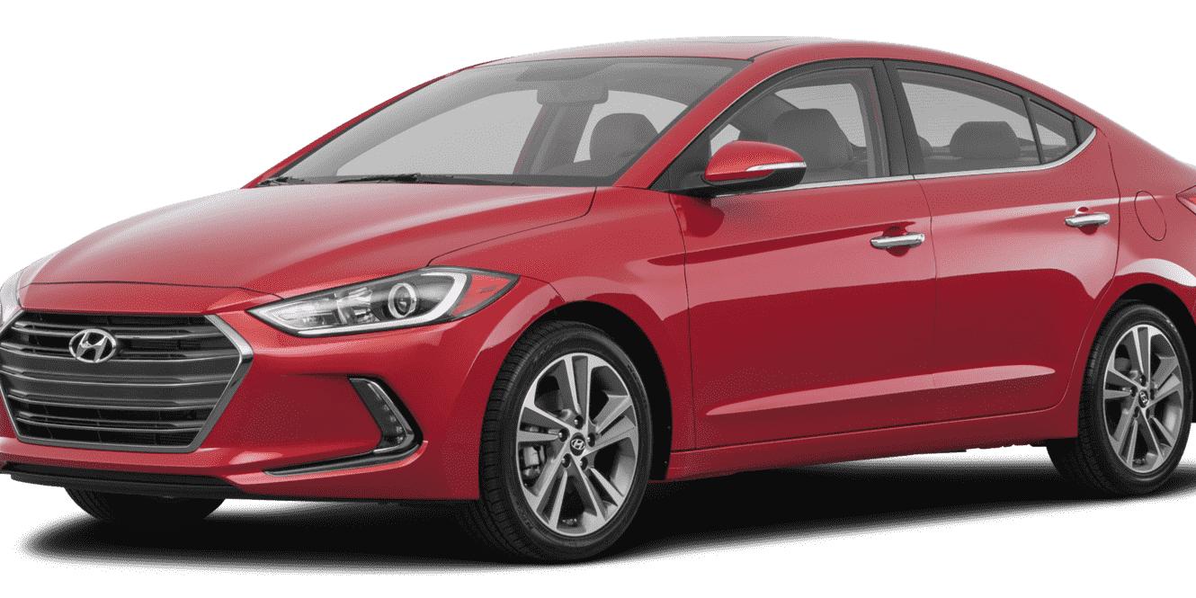 HYUNDAI ELANTRA 2017 5NPD84LF4HH034264 image