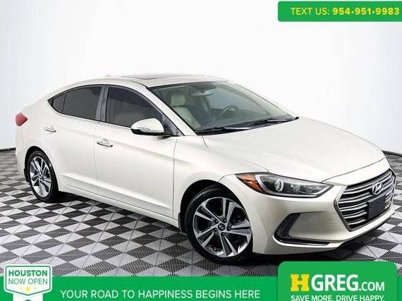 HYUNDAI ELANTRA 2017 KMHD84LF2HU264242 image