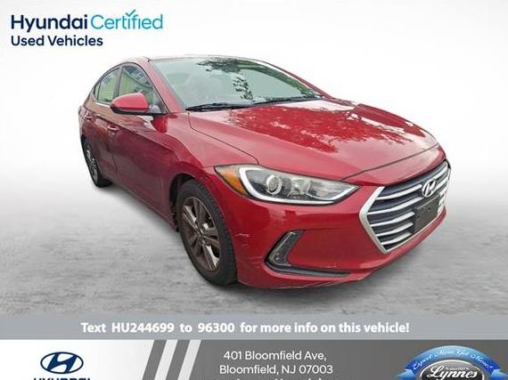 HYUNDAI ELANTRA 2017 KMHD84LF2HU244699 image