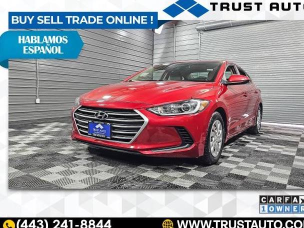 HYUNDAI ELANTRA 2017 5NPD74LF3HH155273 image