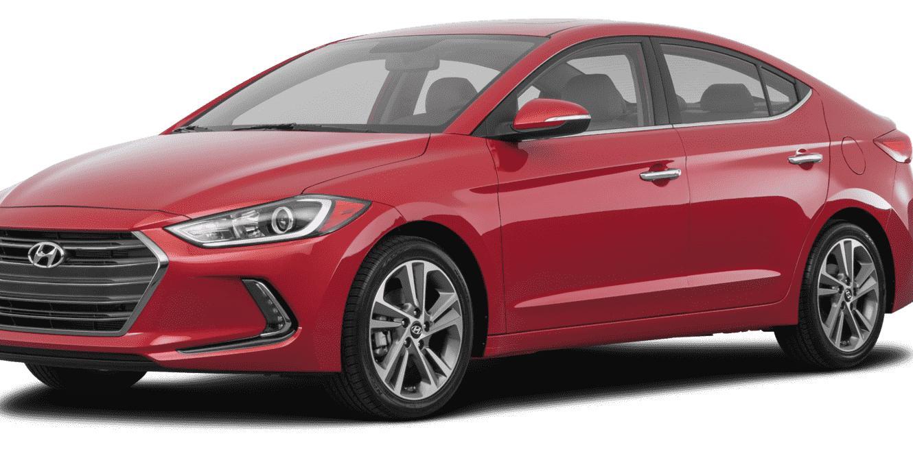 HYUNDAI ELANTRA 2017 KMHD84LF8HU072615 image