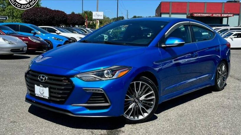 HYUNDAI ELANTRA 2017 KMHD04LB8HU356475 image