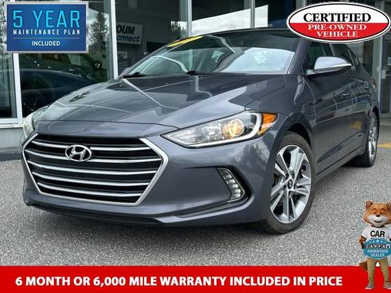 HYUNDAI ELANTRA 2017 KMHD84LF2HU405181 image