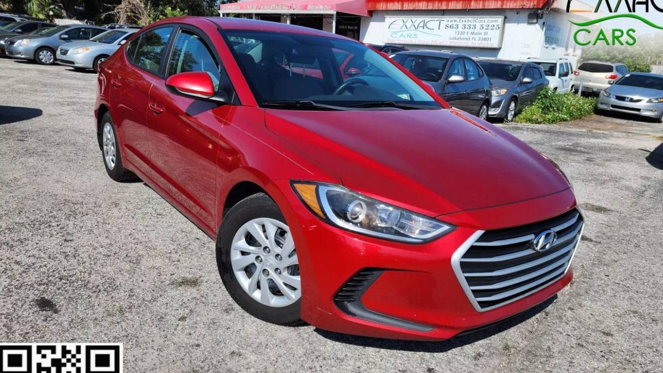 HYUNDAI ELANTRA 2017 5NPD74LF9HH058157 image