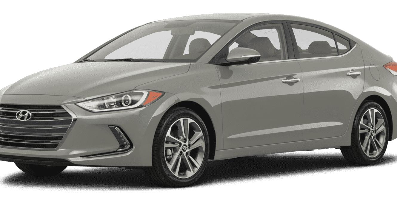 HYUNDAI ELANTRA 2017 KMHD84LF3HU196047 image