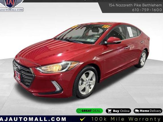 HYUNDAI ELANTRA 2017 5NPD84LF2HH121631 image
