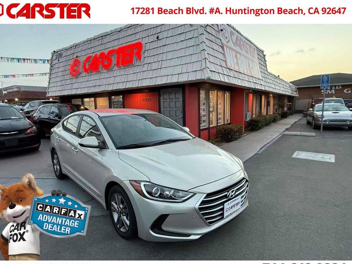 HYUNDAI ELANTRA 2017 KMHD84LF2HU102496 image