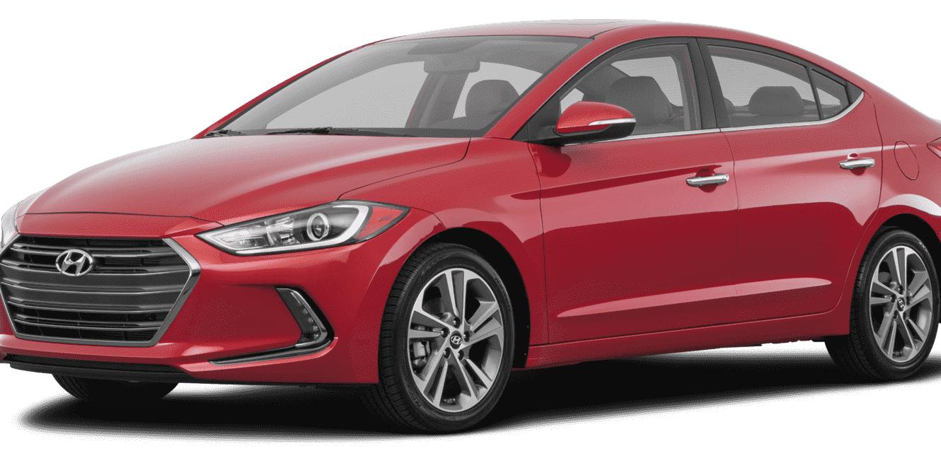 HYUNDAI ELANTRA 2017 KMHD84LF9HU064409 image