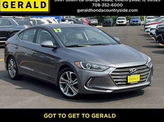 HYUNDAI ELANTRA 2017 KMHD84LF9HU174683 image