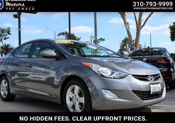 HYUNDAI ELANTRA 2012 5NPDH4AE0CH066471 image