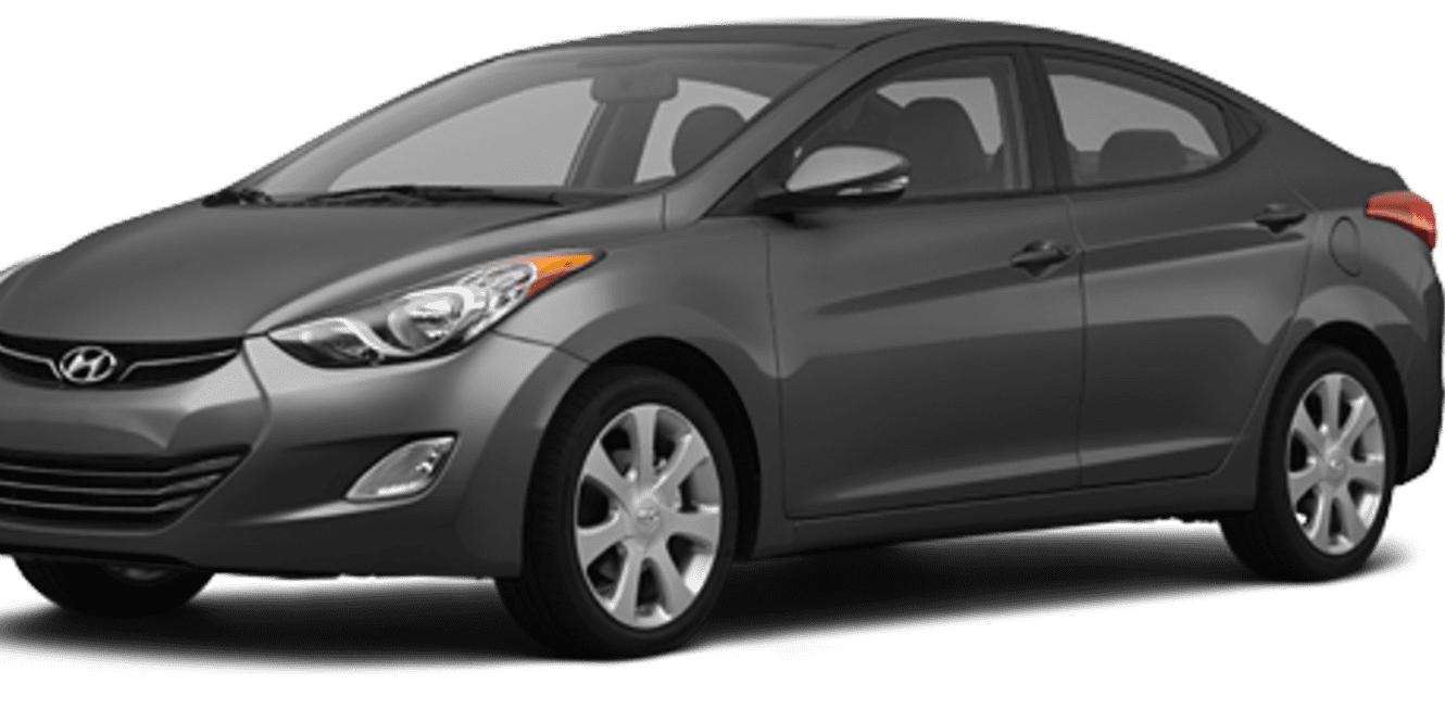 HYUNDAI ELANTRA 2012 KMHDH4AE1CU312378 image