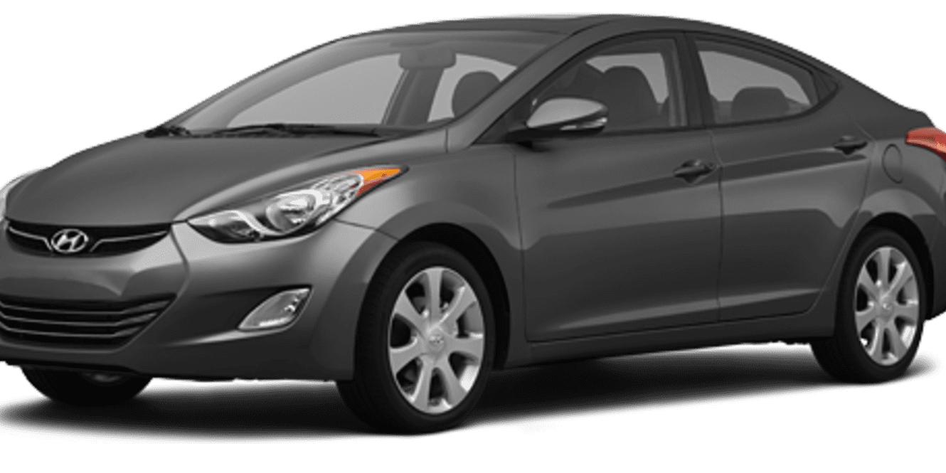 HYUNDAI ELANTRA 2012 KMHDH4AE6CU231618 image