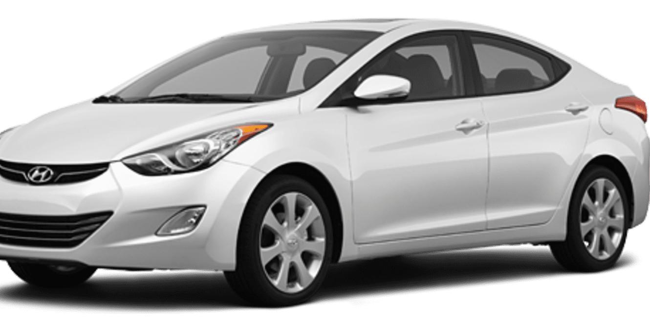 HYUNDAI ELANTRA 2012 KMHDH4AE7CU383715 image