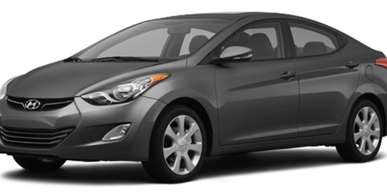 HYUNDAI ELANTRA 2012 KMHDH4AEXCU313111 image