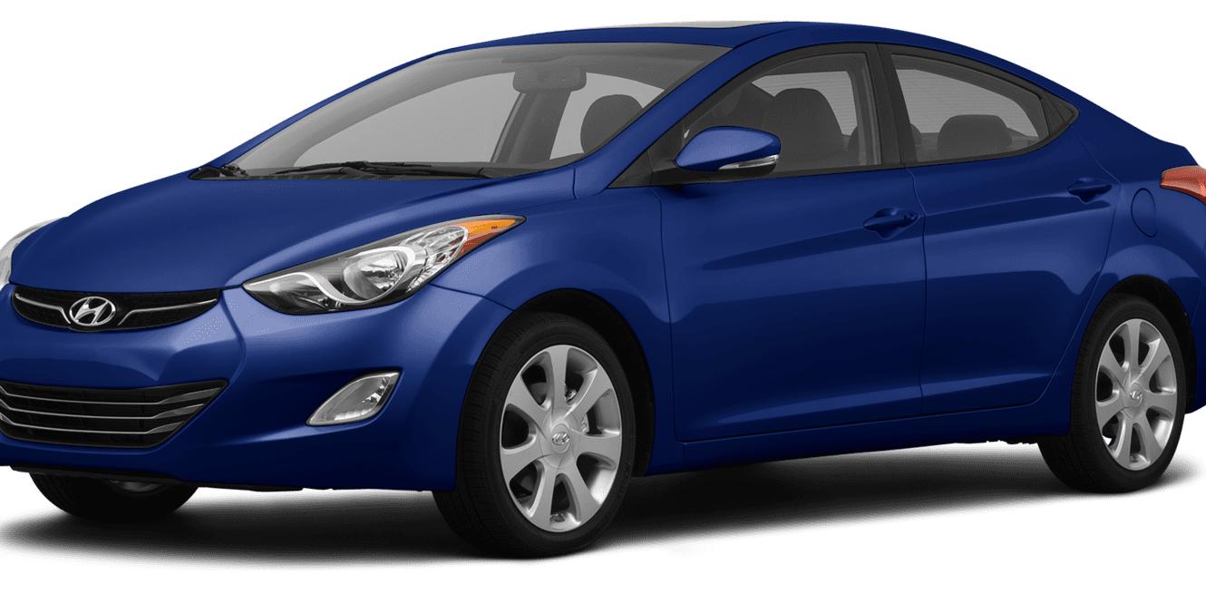 HYUNDAI ELANTRA 2012 KMHDH4AE1CU357384 image