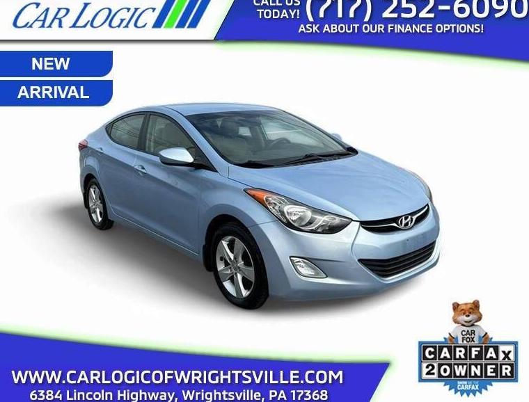 HYUNDAI ELANTRA 2012 KMHDH4AEXCU426637 image