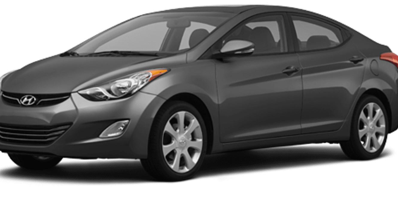 HYUNDAI ELANTRA 2012 KMHDH4AE2CU187388 image