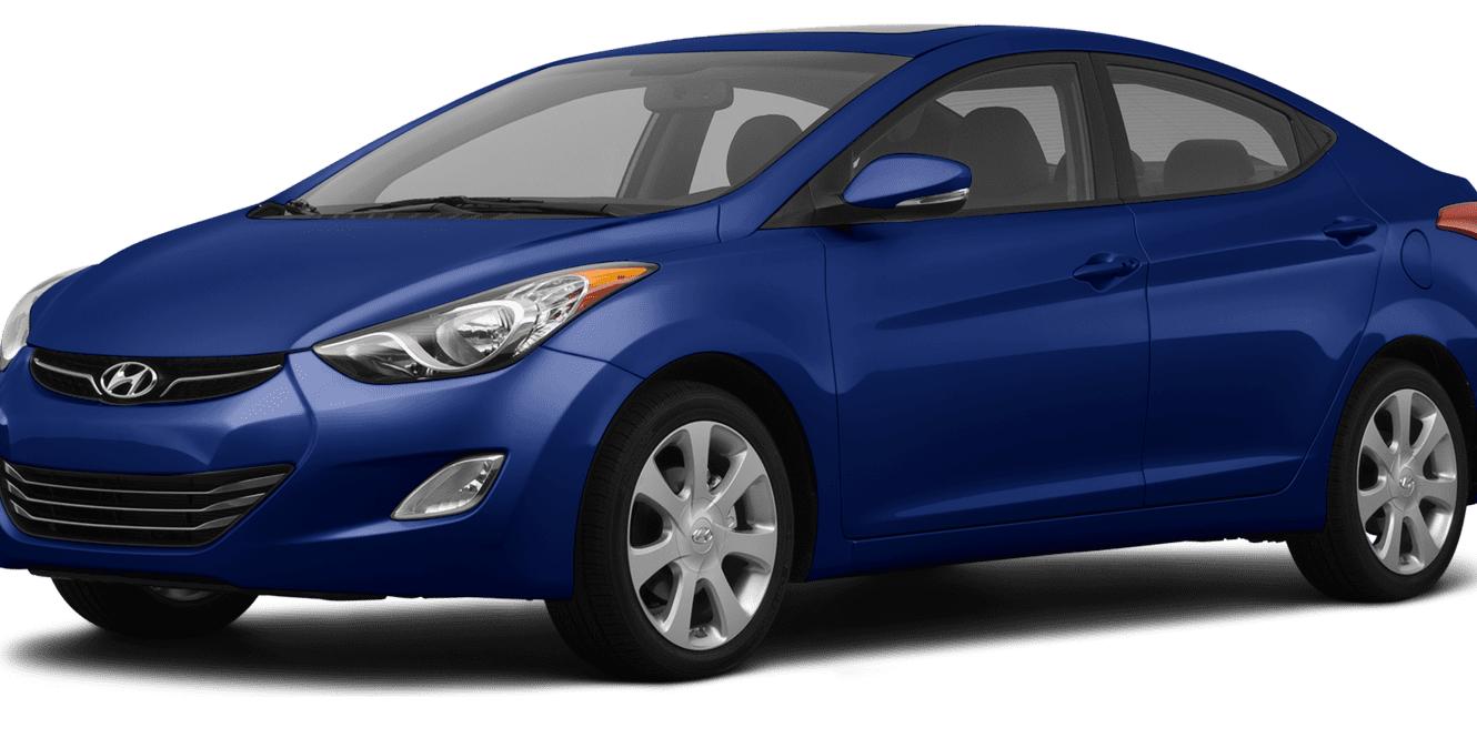 HYUNDAI ELANTRA 2012 KMHDH4AEXCU443762 image