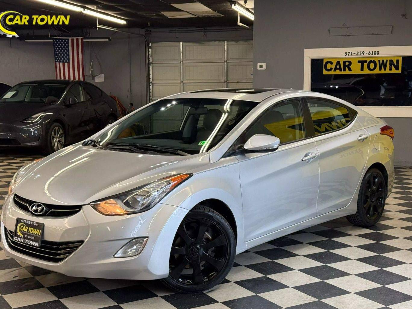 HYUNDAI ELANTRA 2012 KMHDH4AE2CU260386 image