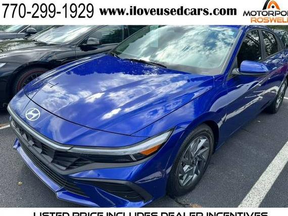 HYUNDAI ELANTRA 2024 KMHLM4DG6RU832699 image